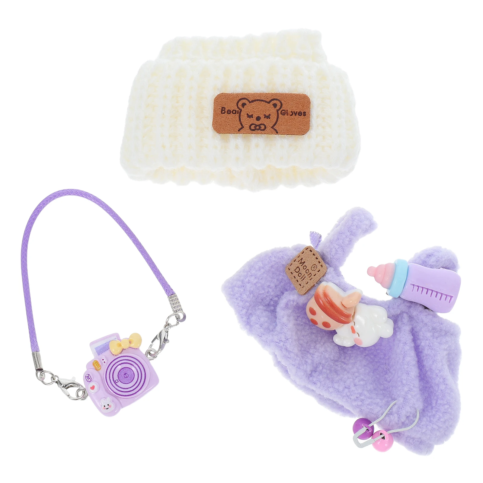 

Clothing Set Baby Dress Cute Clothes Camera Figure Statue Jumpsuit for Creative Model Toddler