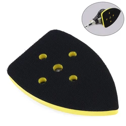 4 Hole Triangular Sanding Pads Self-adhesive Backing Triangle Sander Grinding/Polishing Pad for Pneumatic Sanders/ Air Polishers