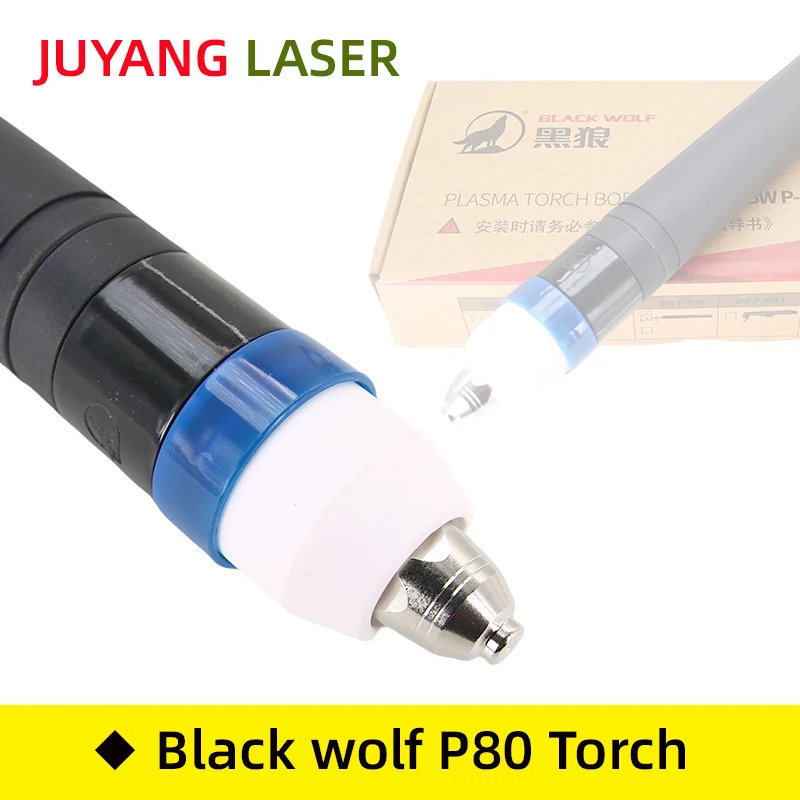 

Black Wolf P80 Torch P80 Plasma Cutting Gun Plasma Cutter P80 Tip Air Plasma Torch P80 Electrode Nozzle