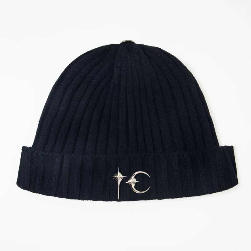 النمط الياباني موضة خلع الملابس نادي الرجال النساء 2025 الشتاء العملي محبوك الصوف البلغ نادي قبعة الأسهم