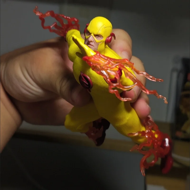 6 Inches Reverse Flash Figures Cloth Gown The Flash Action Figures Collectible Model Movable Joint Toys Gift