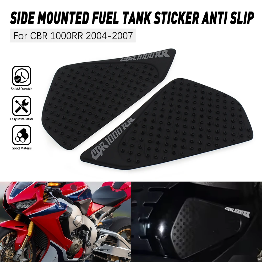 3M Motorcycle Anti slip Tank Pad Sticker Decal For Honda CBR1000RR CBR 1000RR CBR1000 RR2004 2005 2006 2007