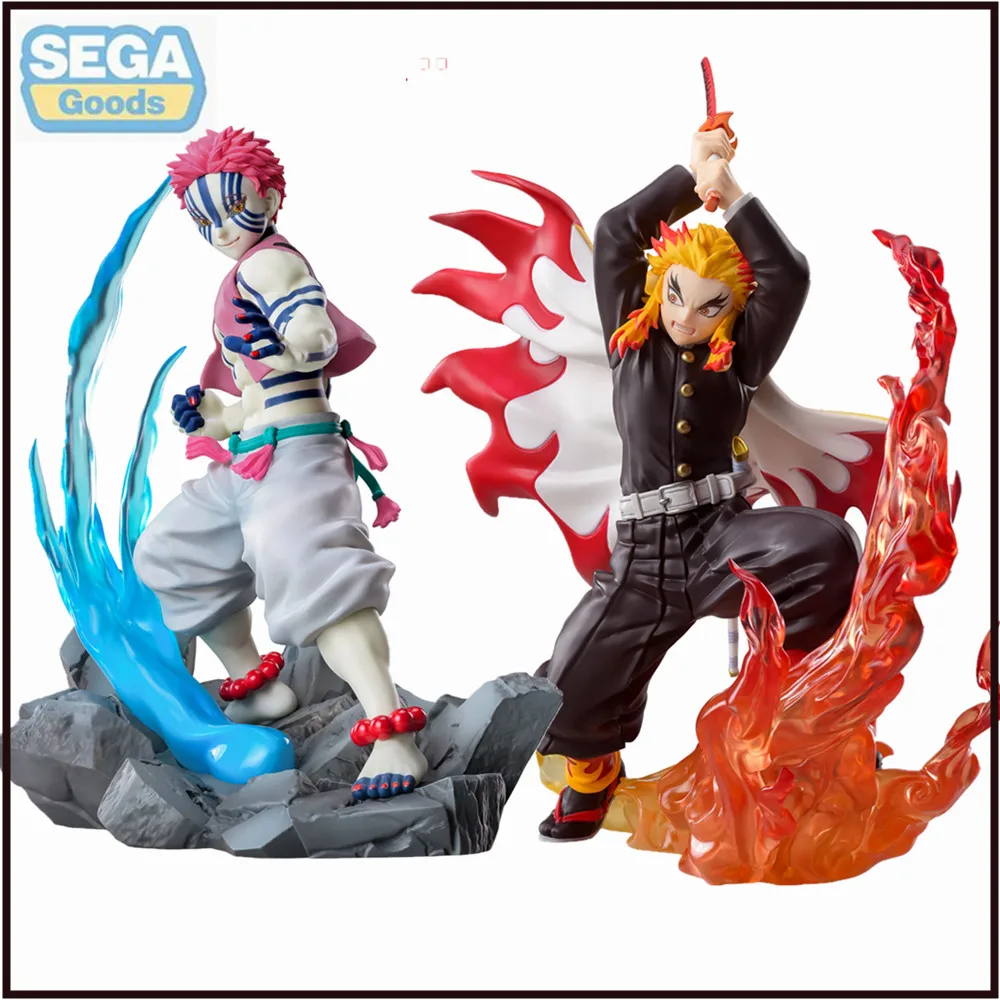 In Magazzino Originale Anime Sega Demon Slayer Xross Link Akaza Hakuji Action Figure Regali Kimetsu no Yaiba Giocattoli Da Collezione Figurine