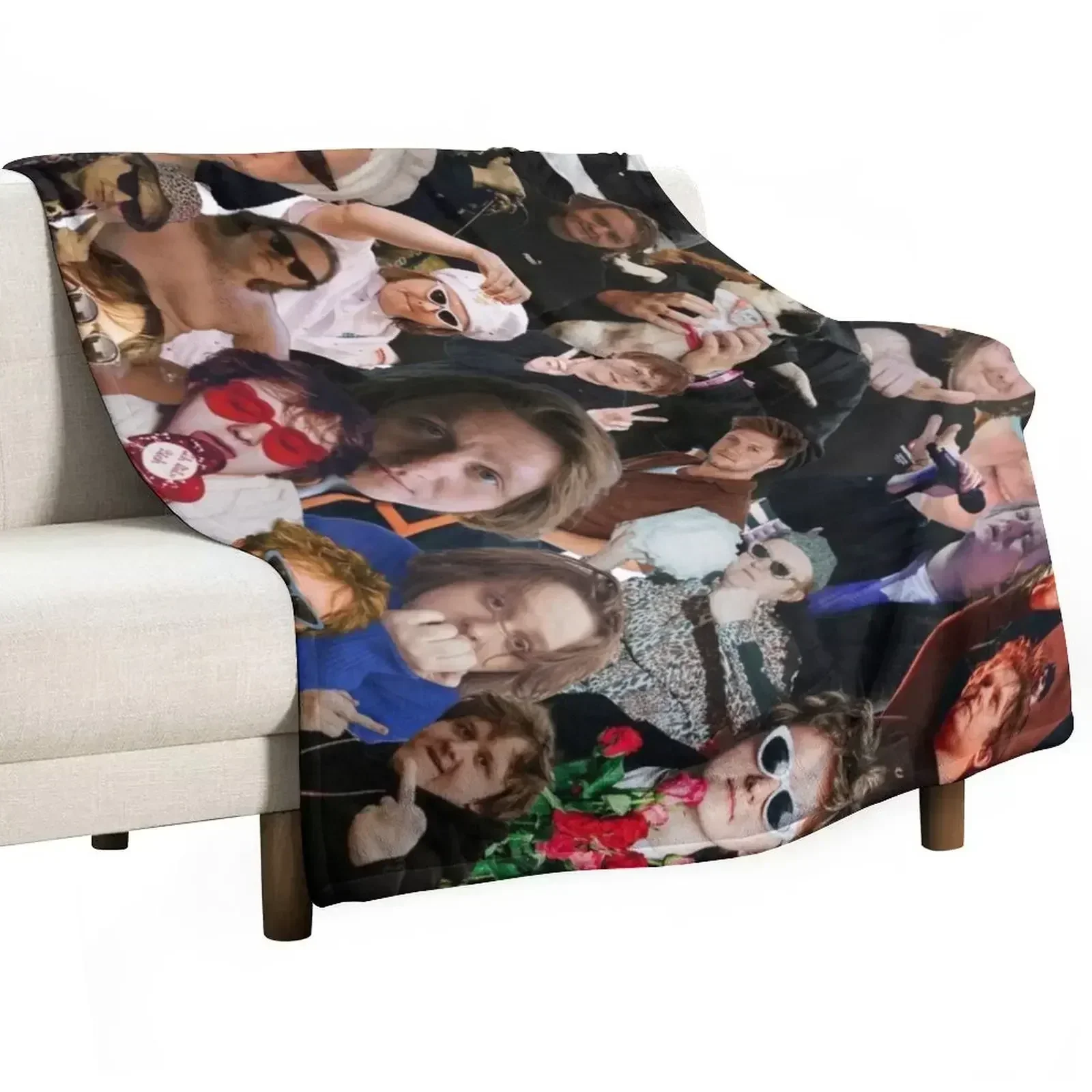 Jenna Custom Order Throw Blanket anime Multi-Purpose christmas decoration Blankets