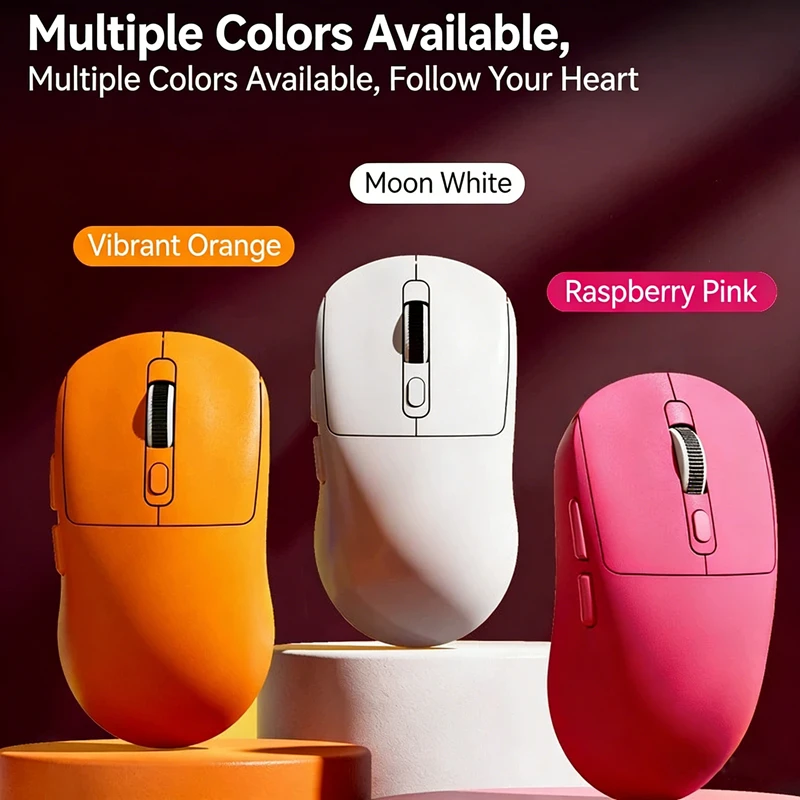 

Беспроводная 2.4G Bluetooth мышь с 3 режимами работы, легкая, эргономичная, с зарядкой и дисплеем, миниатюрная, портативная, для офиса и игр