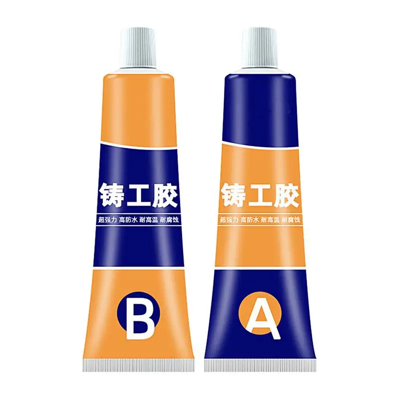 Metal Repair Glue AB Casting High Strength Metal Welding Glue Metal Repair Paste Multifunctional Metal Repair Gel Plumbers Glue