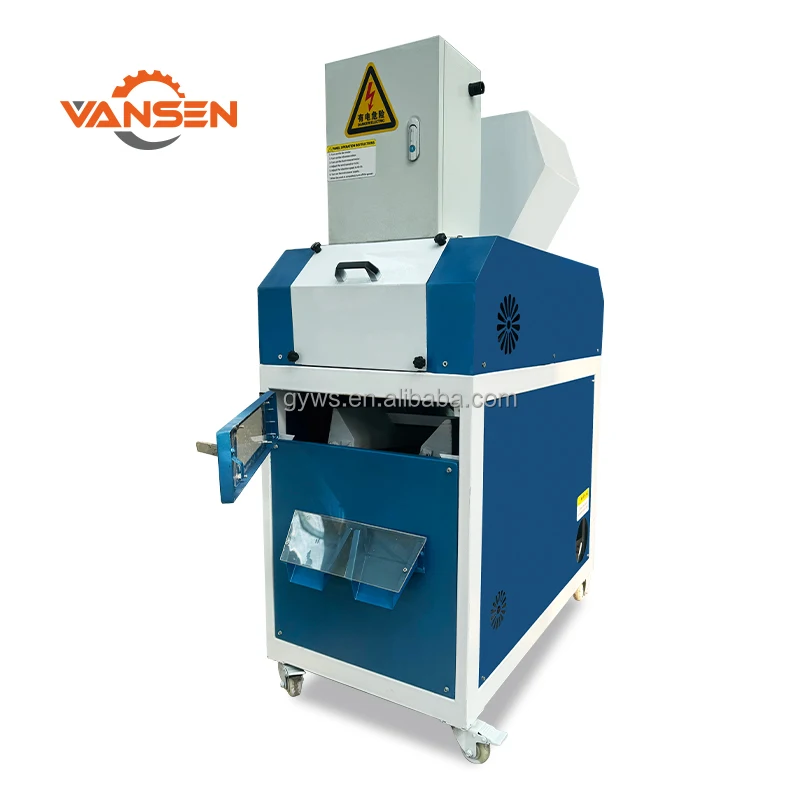 Small Cable Copper Granulator Recycling Machine Scrap Wire Cutting Shredder Separator for Home Use