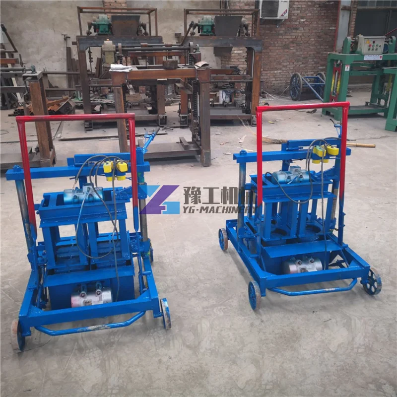 2-45 Manual Hollow Solid Concrete Fly Ash Cement Brick Block Making Machine Price