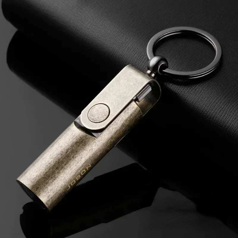 New 10000 Match Lighter Kerosene Lighters Cigarette Torch Lighter Metal Matches Keychain Portable Smoking Accessories Men\'s Gift