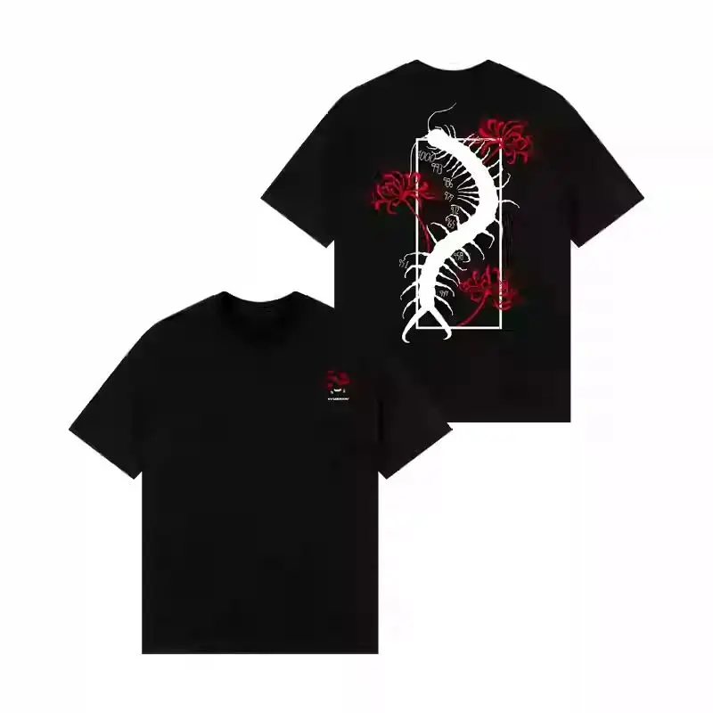 

Классическая японская футболка с аниме Tokyo Ghoul, удобная хлопковая футболка для мужчин и женщин, осенняя модная женская футболка irt