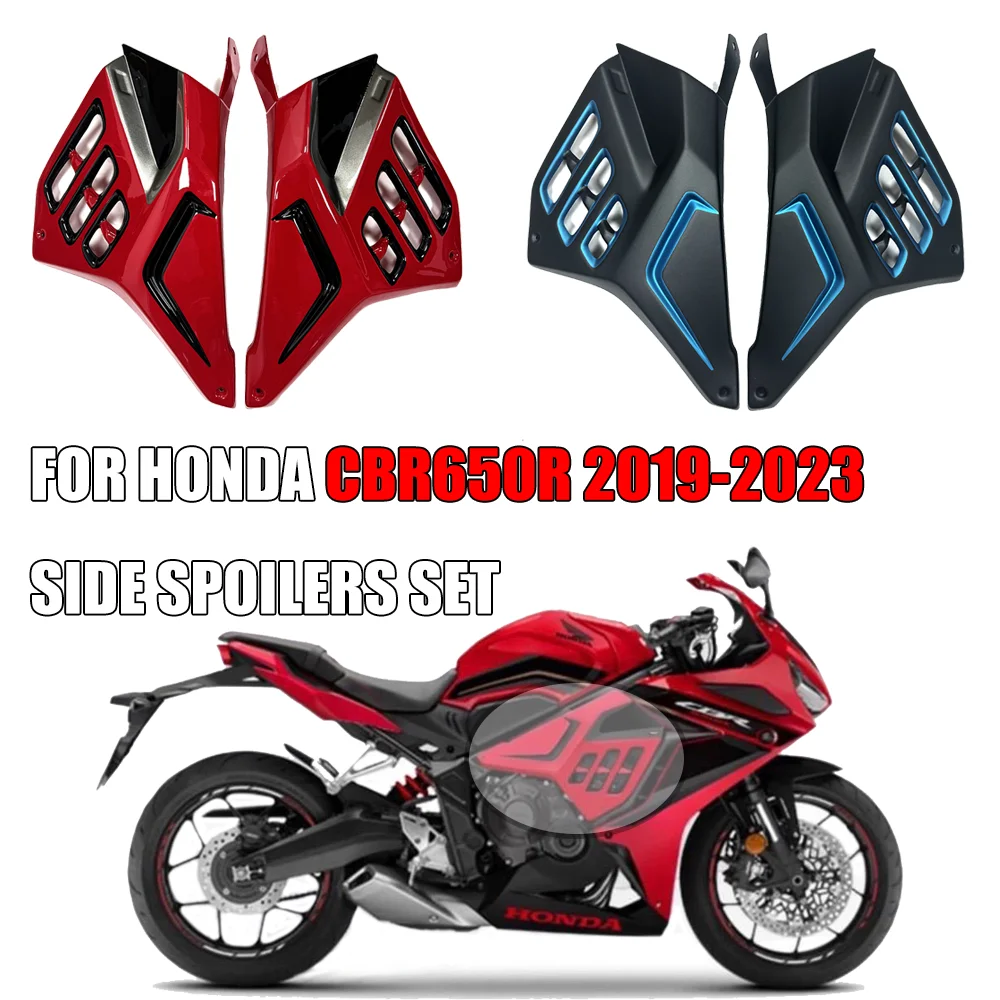 

New CBR650R Frame Spoilers For HONDA CBR 650R 2019 2020 2021 2022 2023 Body Side Cover Panel Frame Cowl Fairing