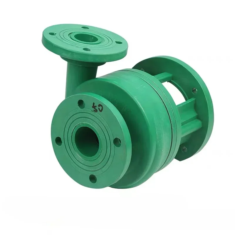 Centrifugal pump assembly, corrosion-resistant centrifugal plastic