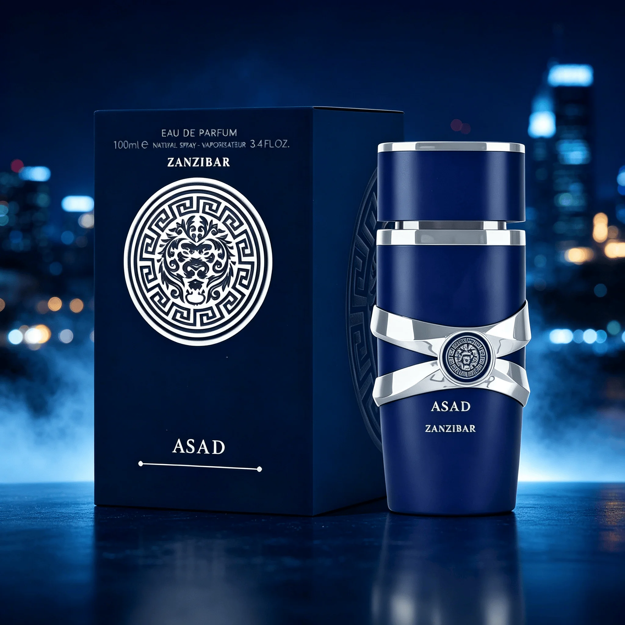 Lattsafa Asad Zanzibar Eau De  - Fragrance Perfume In Dubai avaliação e preço