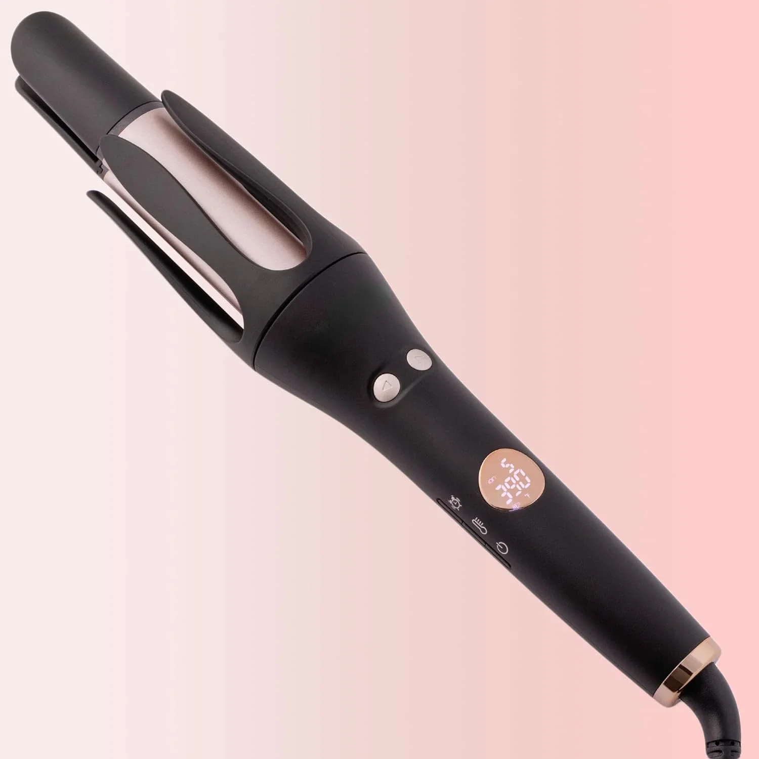 

Easy to Use ELLA ® Automatic Rotating Curling Iron with Digital Display for Accurate Control of Auto Hair Curlers