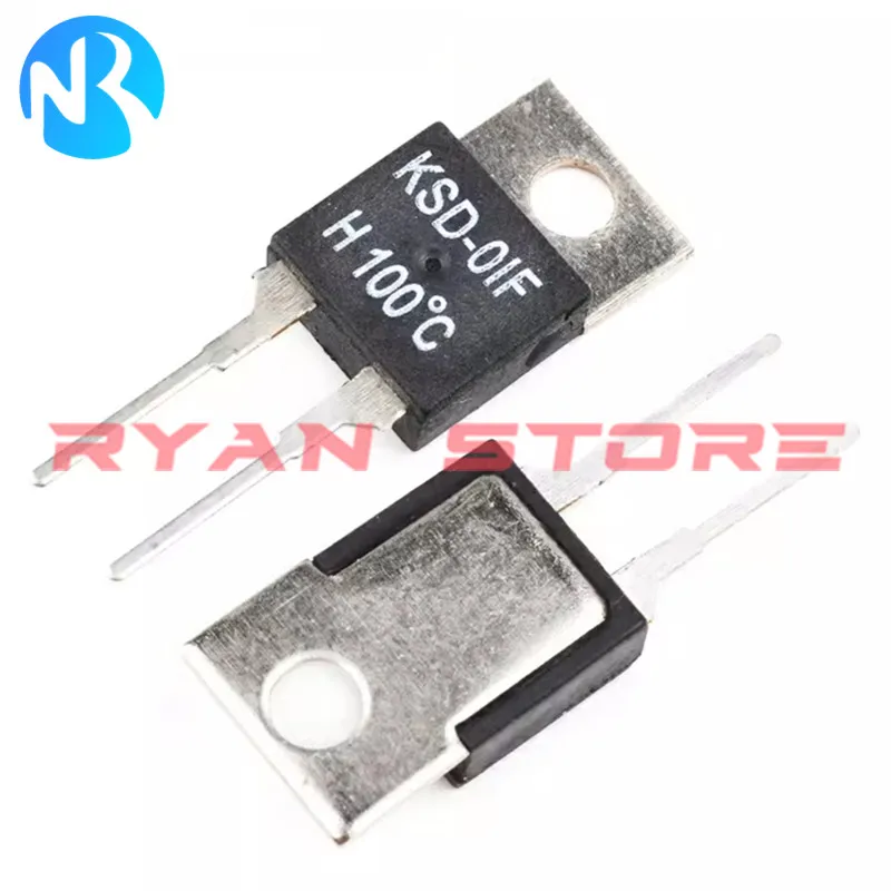 2PCS KSD-01F KSD 01F 0-150 Degree Celsius Normally Open Close Temperature Switch Thermostat Thermal Protector TO-220