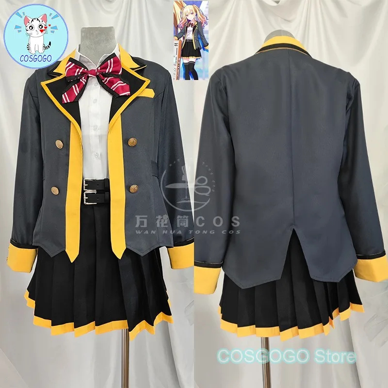 

COSGOGO PJSK Hinomori Shiho / Mochizuki Honami / Hoshino Ichika /Tenma Saki Cosplay Costume Project Sekai COS Outfits JK Uniform