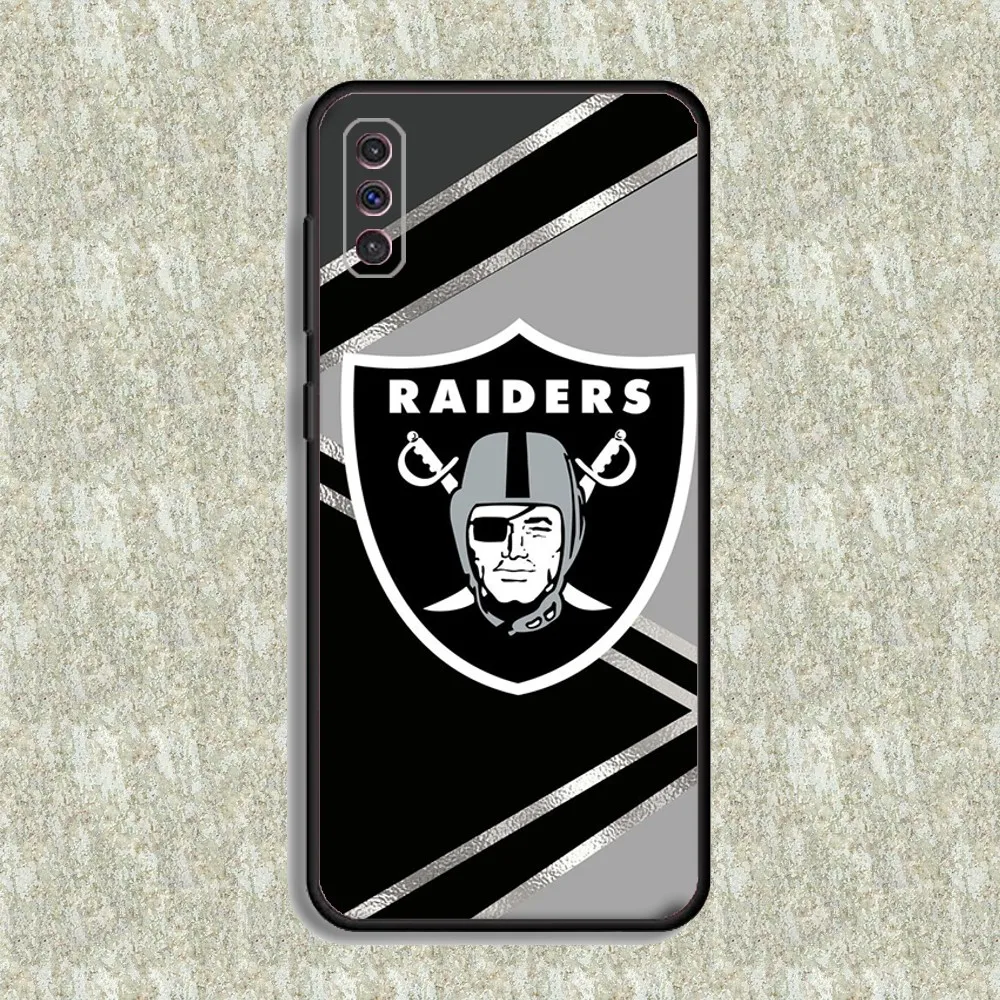 Oakland Raiders Phone Case For Samsung S23,23,22,30,21,10,9,Note20 Ultra,Lite,Ultra,5G,Plus,FE,Black Soft Case