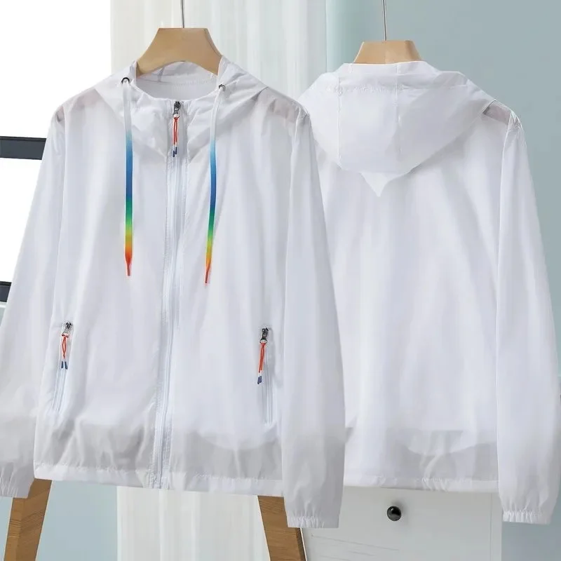 

Новая женская куртка, свободный солнцезащитный крем, тонкая короткая солнцезащитная одежда с капюшоном, женский легкий плащ, женская ветровка