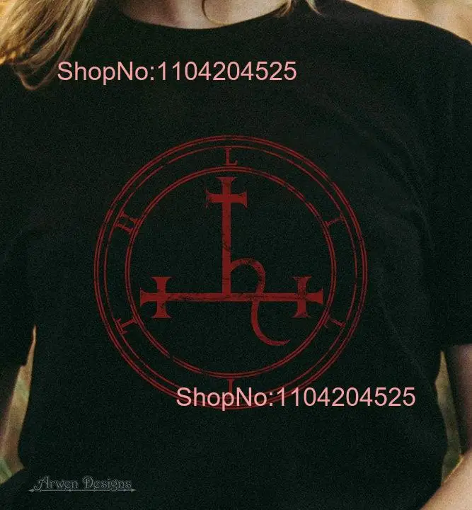 Lilith T shirt Goddess Clothing Wiccan Witchy Apparel Occult Sigil Adult and Youth long or short sleeves