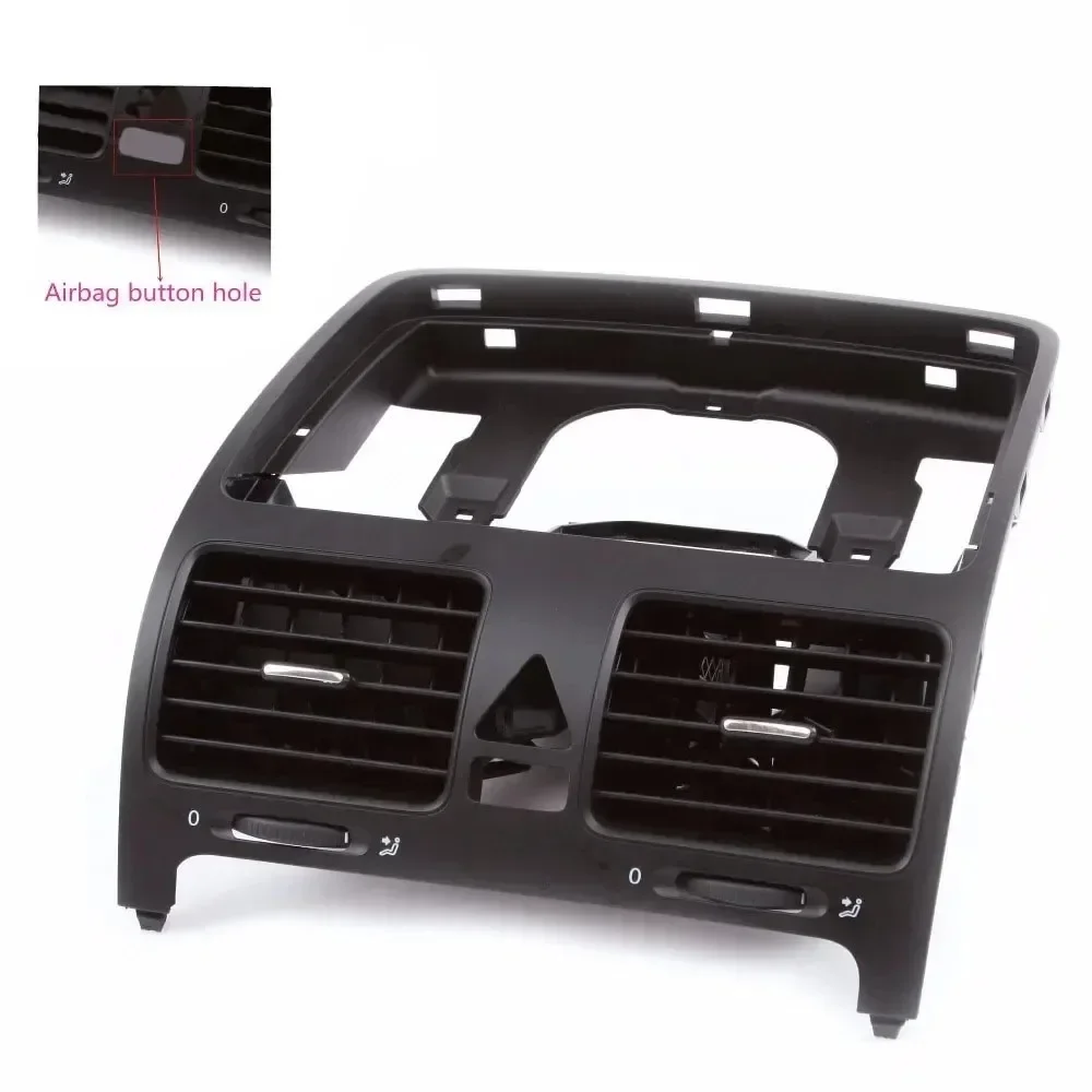 1K0 819 743 B Black Front Central Dashboard Air Outlet Vent For VW Je.tta MK5 Golf GT.I 5 MK5 Rabbit 1K0 819 728 F 1K0 819 728 E