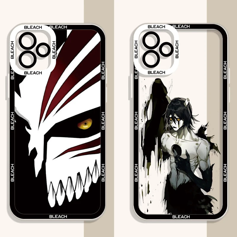 Bleach Kurosaki Ichigo Soft Silicone Case for iPhone 14 Pro Max 13 12 Mini 11 Pro XR XS X 8 7 6 6S Plus SE 2020 Back Cover Funda