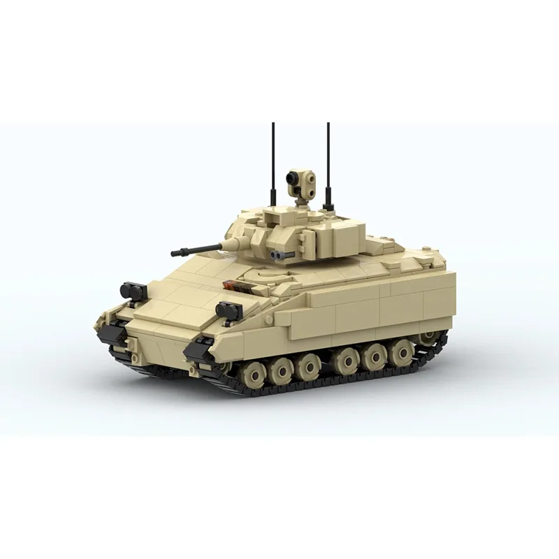 

New in Military Equipment M2 Bradley American Infantry Tank MOC Building Block Assembly Set Display Toys Kids Christmas Gifts