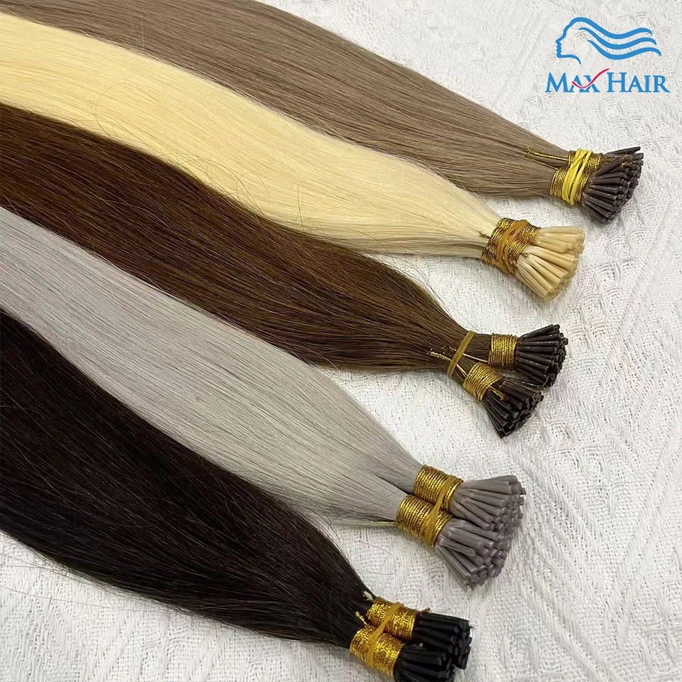 I Tip 613 Human Hair Extension Straight 10 Strand Brazilian Remy Human Hair Keratin Natural Capsule On Hair Extensions for Women