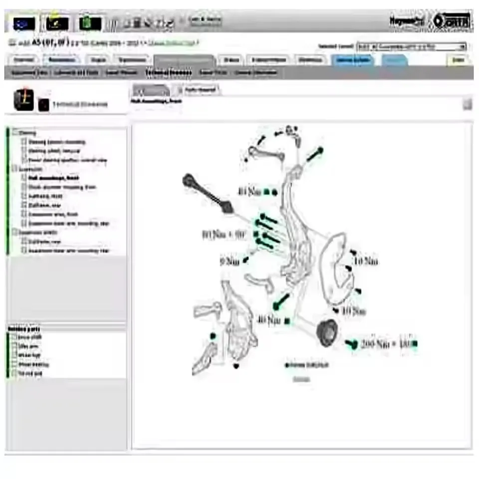 2025 hot sale AutoData 3.45 Car Software + Vivid Workshop Data Atris-Stakis Technik 2018.01V Multi languages Polish Spanish