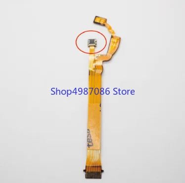2PCS/New Lens Anti-Shake Flex Cable For Nikon J1 FOR NIKKOR 10-30 mm 10-30mm 1:3.5-5.6 VR Repair Part(with socket)