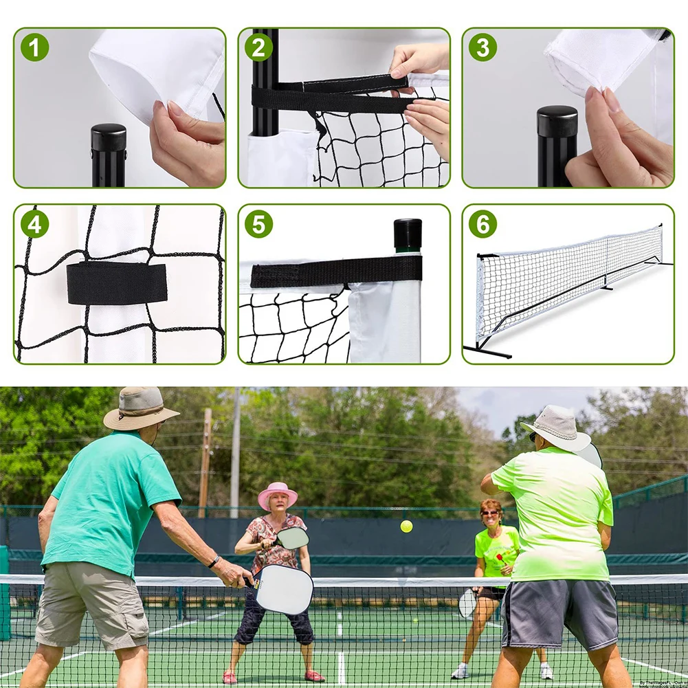 

22x3ft Pickleball Practice Net Portable Pickleball Training Net Pickle Ball Net for Indoor/Outdoor Play