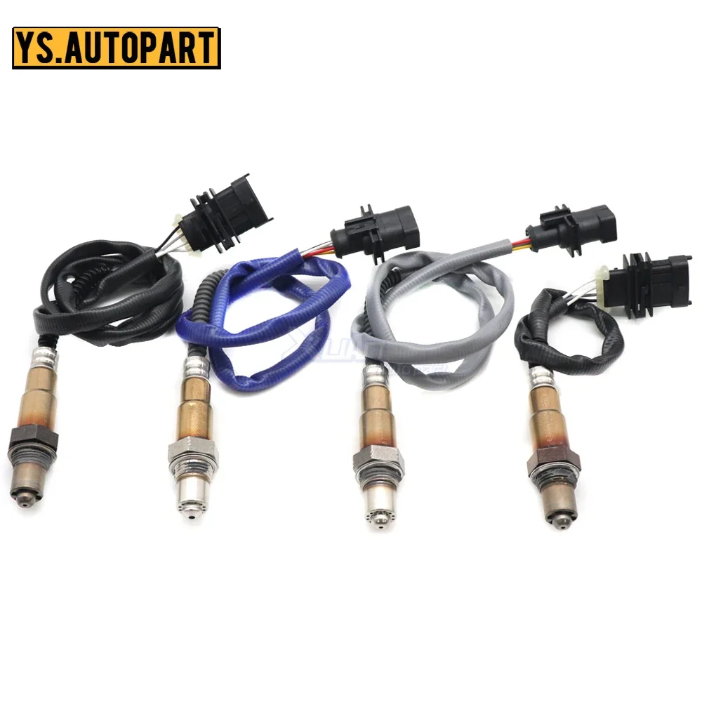 

4PCS New Oxygen O2 Lambda Sensor 670004022 670002199 For Maserati Quattroporte Ghibli 2014-2020 3.0L 3.8L 670009075 670009076