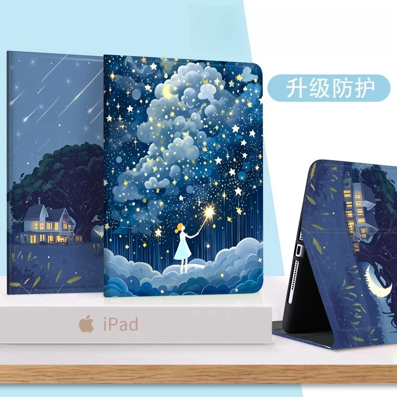 For Lenovo Xiaoxin New Pad Pro 12 7 2025 Case Cartoon Stars Cats Tablets Cover For Lenovo Idea Tab Pro 12.7 Tab P12 2023 Case - Image 2