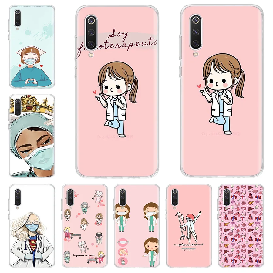 Чехол для телефона Cartoon Medicine Doctor Nurse для Xiaomi Redmi Note 14 Pro Plus 11S 11T 12S 12 Pro Plus 11 10S 10 9S 9T 9 8T 8 Coque