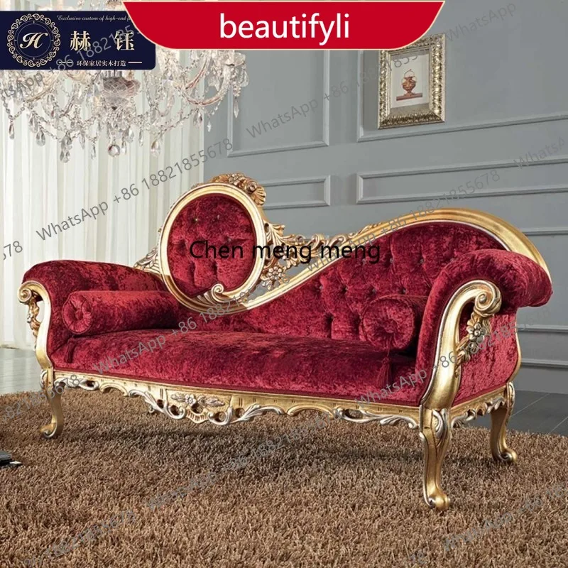 

M45 High-end French luxury chaise longue neoclassical single chair luxury chaise longue lounge chair