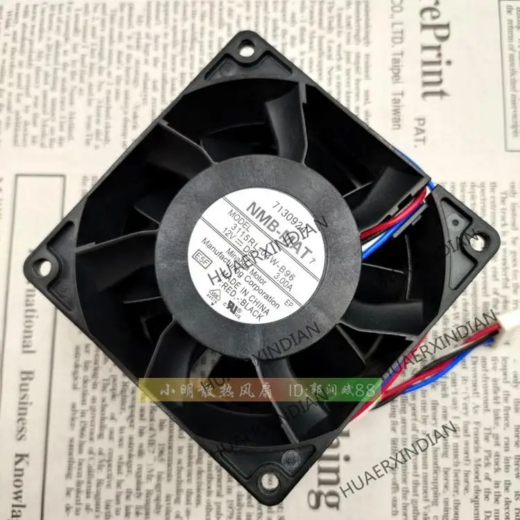 Nova 3115RL-04W-B96 8038 12v 3.00A 8 CENTÍMETROS Ventilador de Refrigeração Kit de Montagem