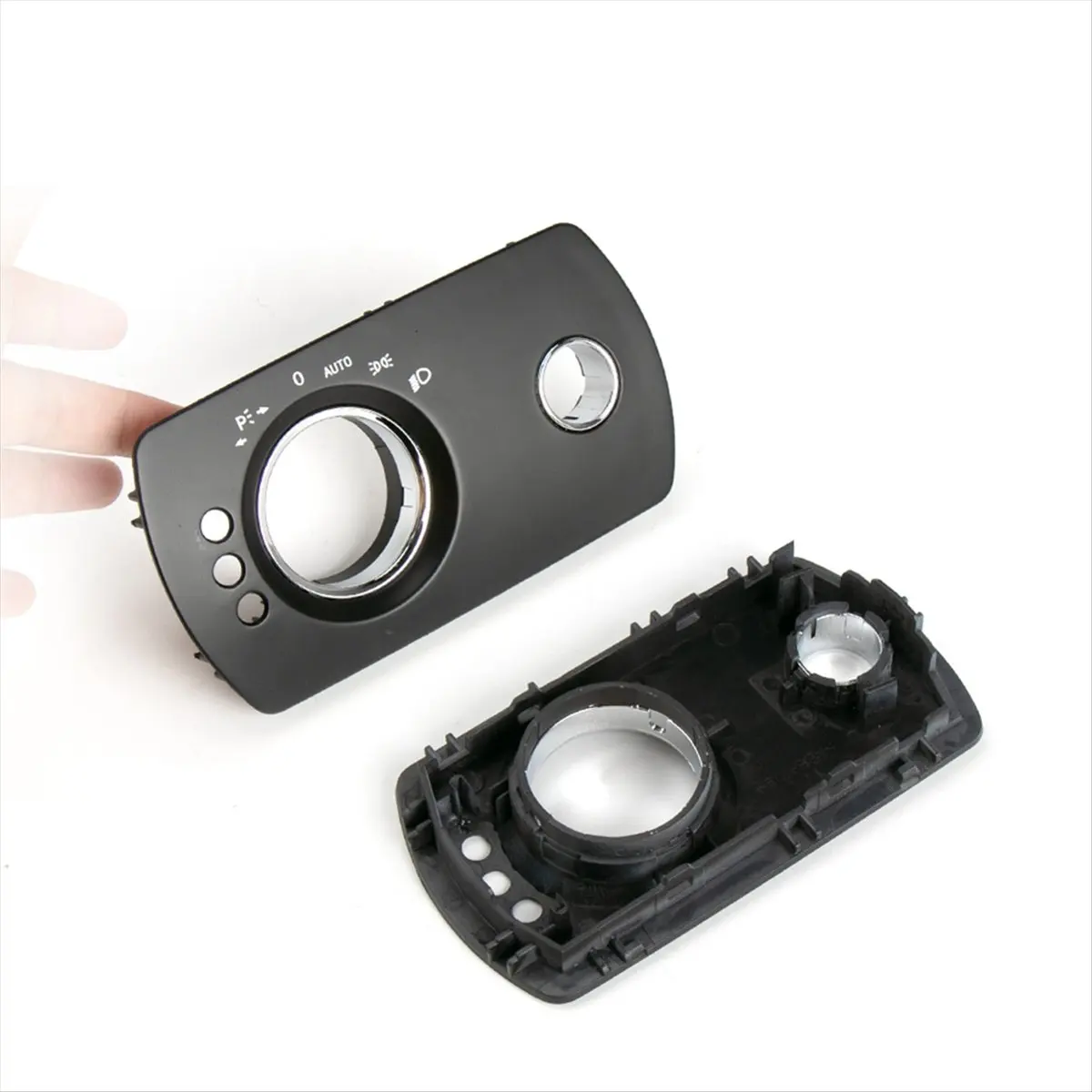 Headlight Switch Panel Trim Head Lamp Button Panel for ML-Class -Class W164 4-Hole-A56M