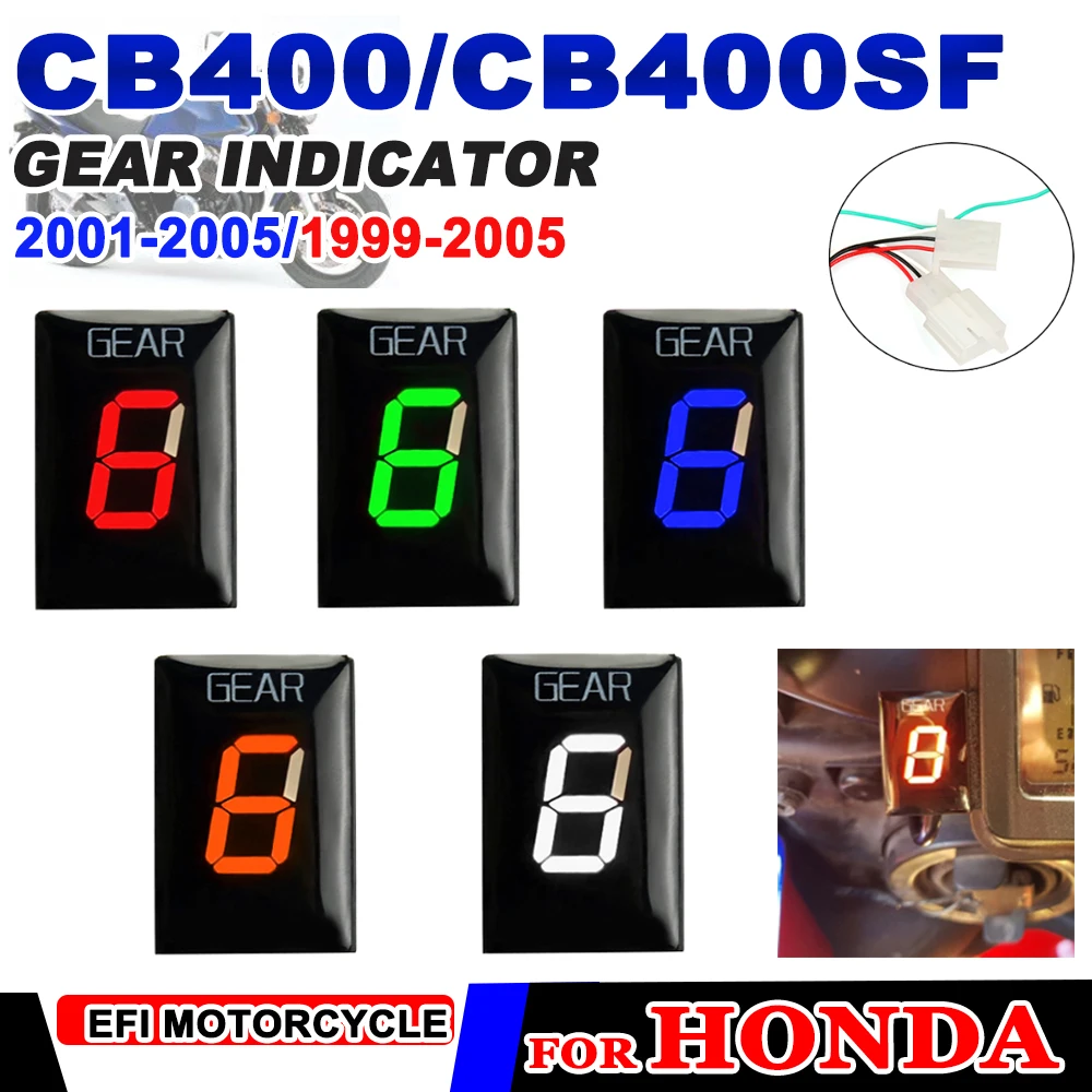 

Motorcycle 1-6 Gear Indicator for Honda CB400SF CB 400SF 400 SF 1999 2000-2005 CB400 CB 400 2001 2002 2003 2004 2005 Accessories