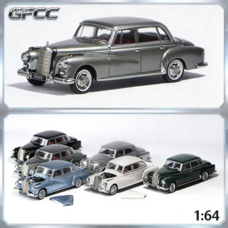 

GFCC 1:64 Винтажный автомобиль 1960-х годов, литая модель из сплава, подарок для мужчин, высококачественная статическая коллекционная модель для взрослых, праздничный подарок.