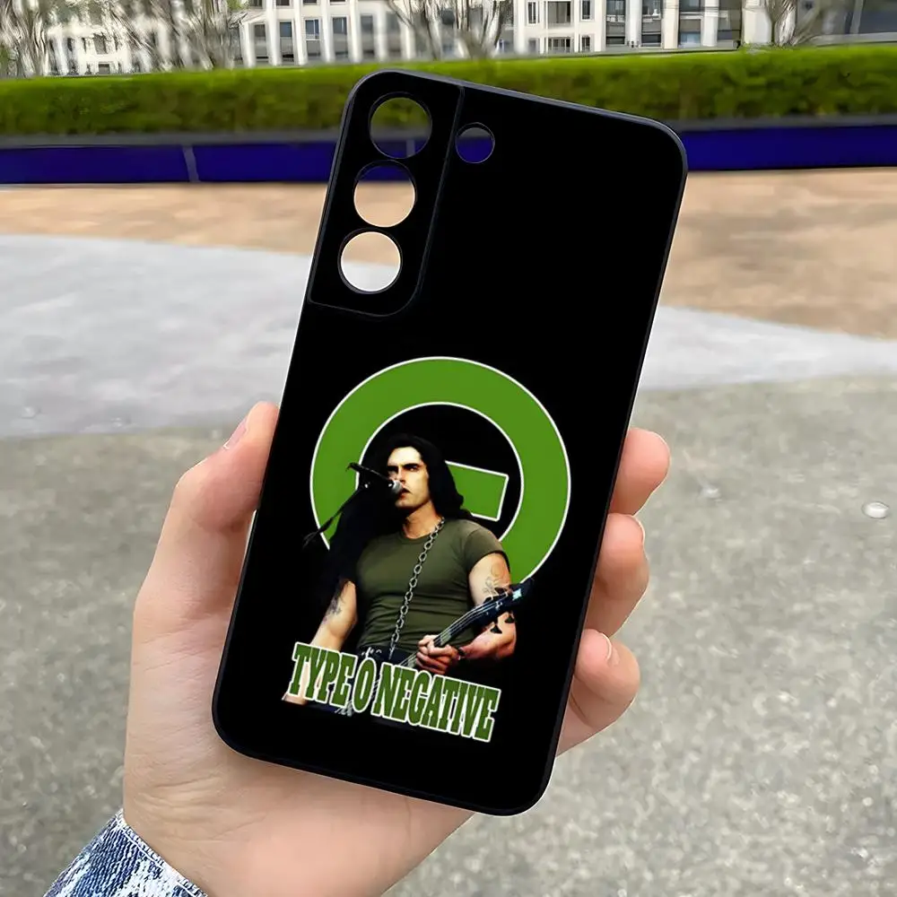 Band T-Type O Negative Phone Case For Samsung A27 A37 A33 5G A54 A36 A35 A56 A52 A17 Shockproof Soft Cover