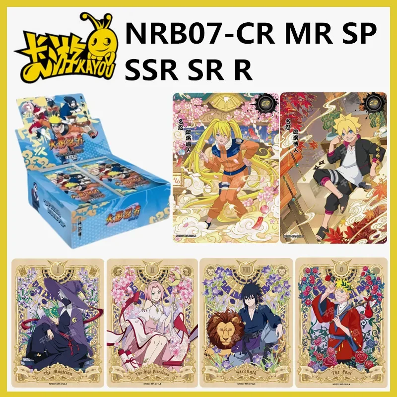 KAYOU NRB07 Naruto Cards Collection Cards New Full Set Highly Rated Out-Of-Print Rare Complete Collection Series Peripheral Card