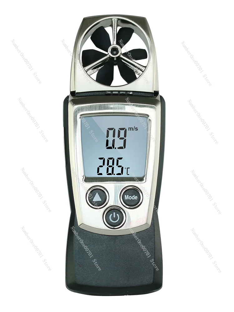 High Precision Impeller Type Anemograph 417 Pipe Air Volume Anemometer Air Temperature Tester