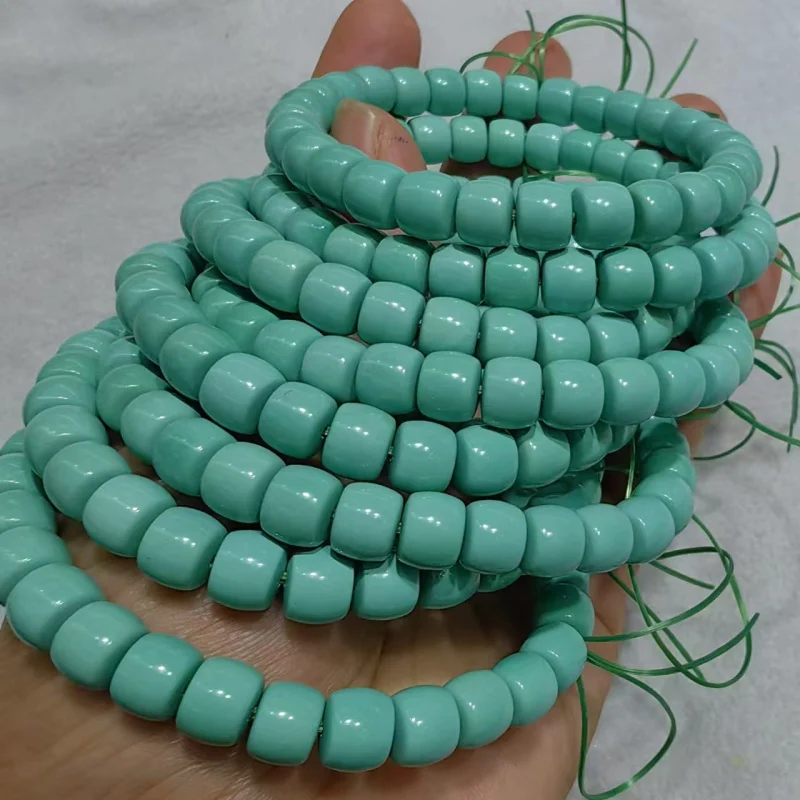 

Natural Magnesite Old Style Bead Bracelet Turquoise High Porcelain Color Changing Fashion Versatile