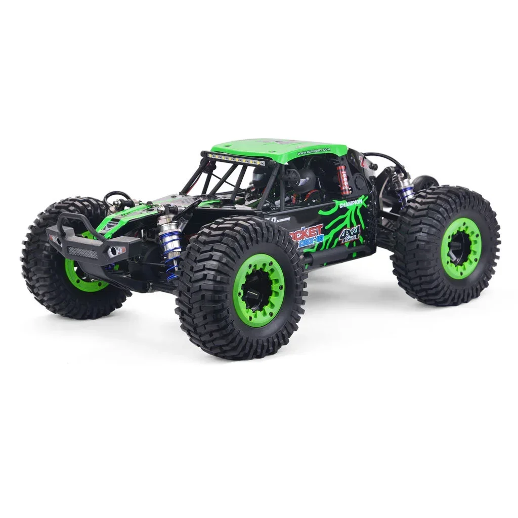 ZD Racing ROCKET DBX-10 1/10 4WD Brushless RC Buggy - 80 km/h, 2,4 GHz, RTR - Presente off-road para adultos e adolescentes