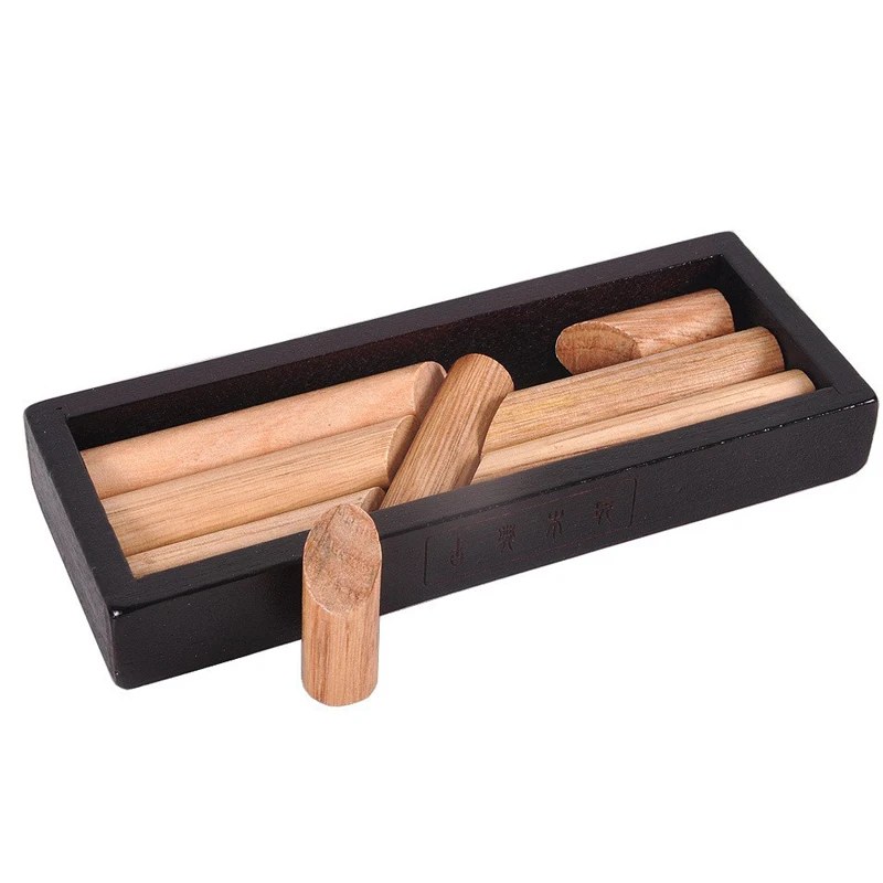 صندوق ألغاز كلاسيكي مستحيل ألعاب تحدي الذكاء للبالغين والأطفال ألعاب تحدي الذكاء Lu Ban Lock Casse Tete Juegos De Ingenio Y Logica #2