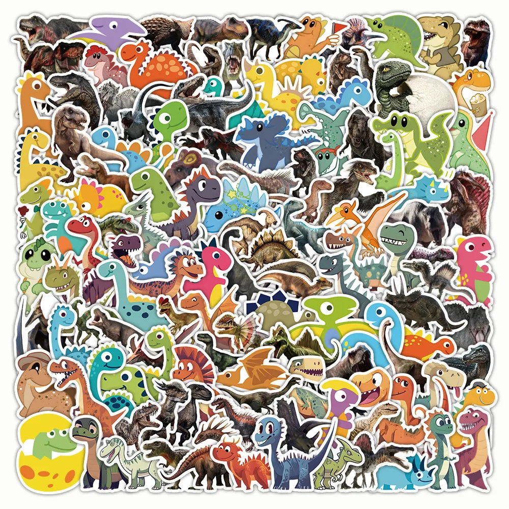 

231 Pcs Animal Dinosaur Stickers - Cute Designs for Decor & Crafts LanLanStickersWorld Store