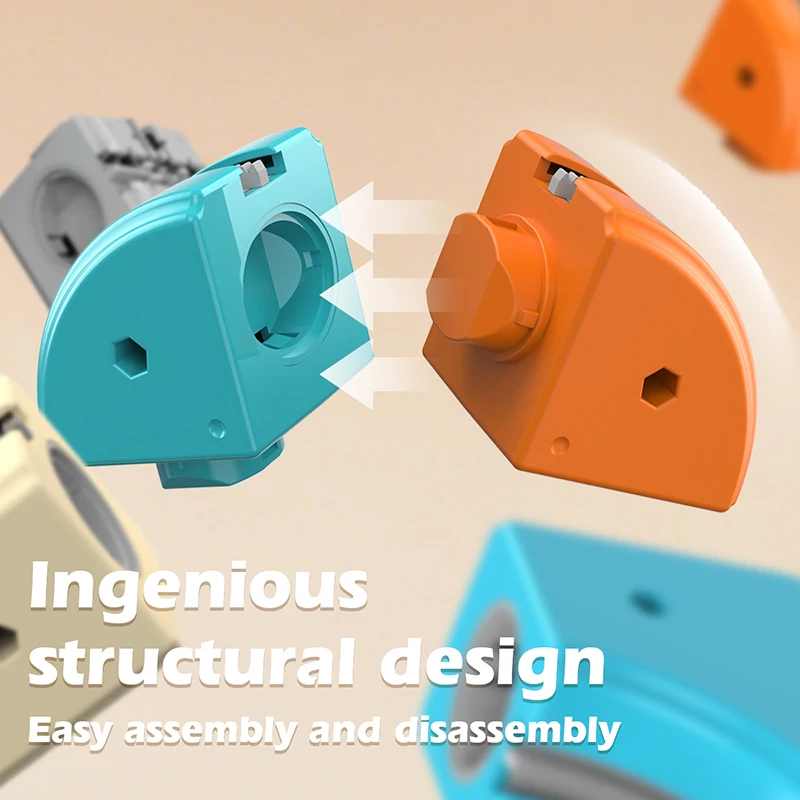 Electric Magnetic Magical Track Anti Gravity Car USB Rechargeable 3D Building Track Cube Track STEM Educational Toy Model Gift