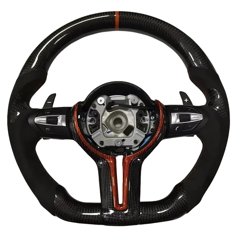 

Sport Carbon Fiber Steering Wheel Sport Interior Steering Wheel For BMW E87 E83 E90 E91 E92 E84 E84 E70 E71