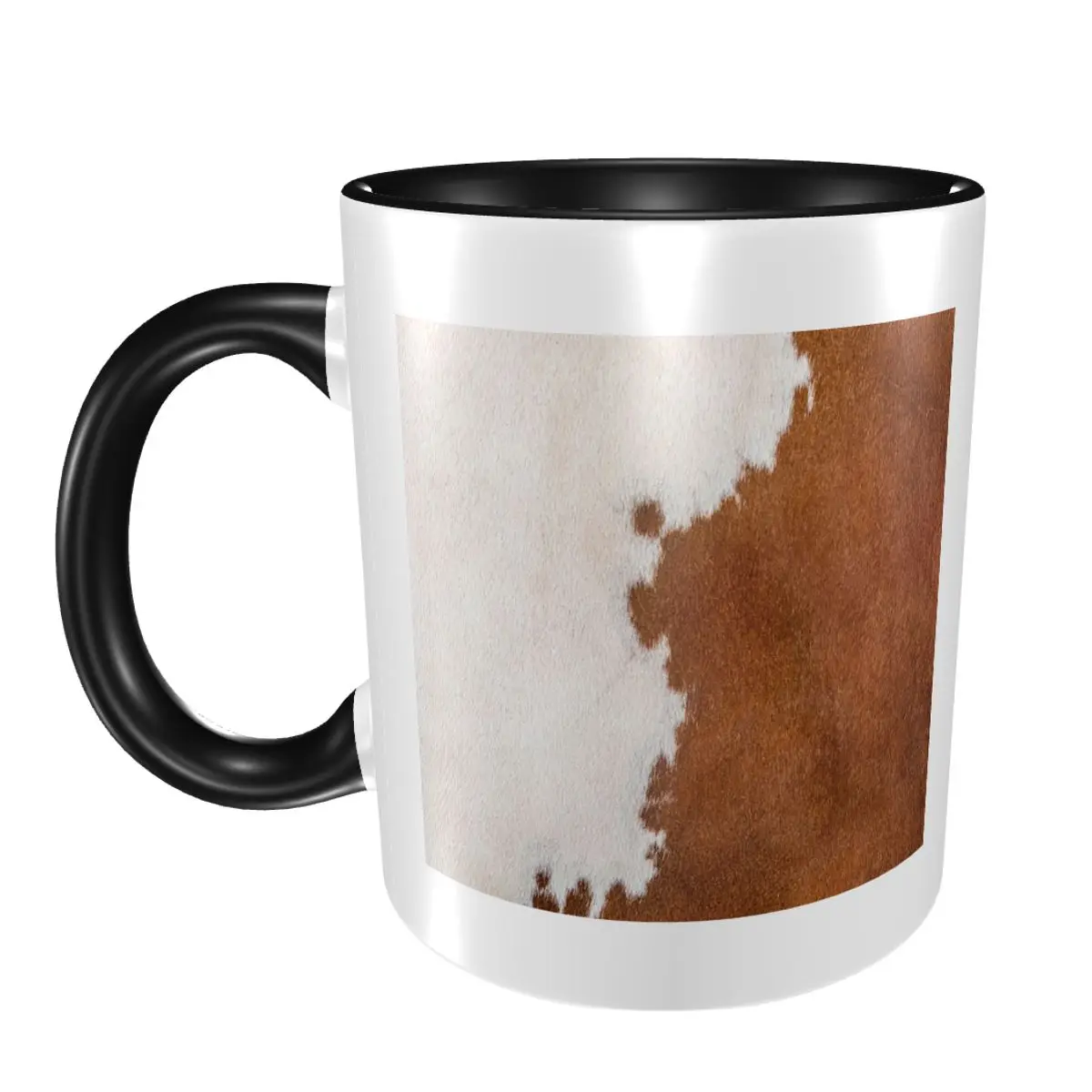 

Стильная кружка из коровьего меха с текстурой коровьей кожи, забавные керамические кофейные чашки, чайные кружки, чашка для молока, посуда для напитков, подарок для друзей