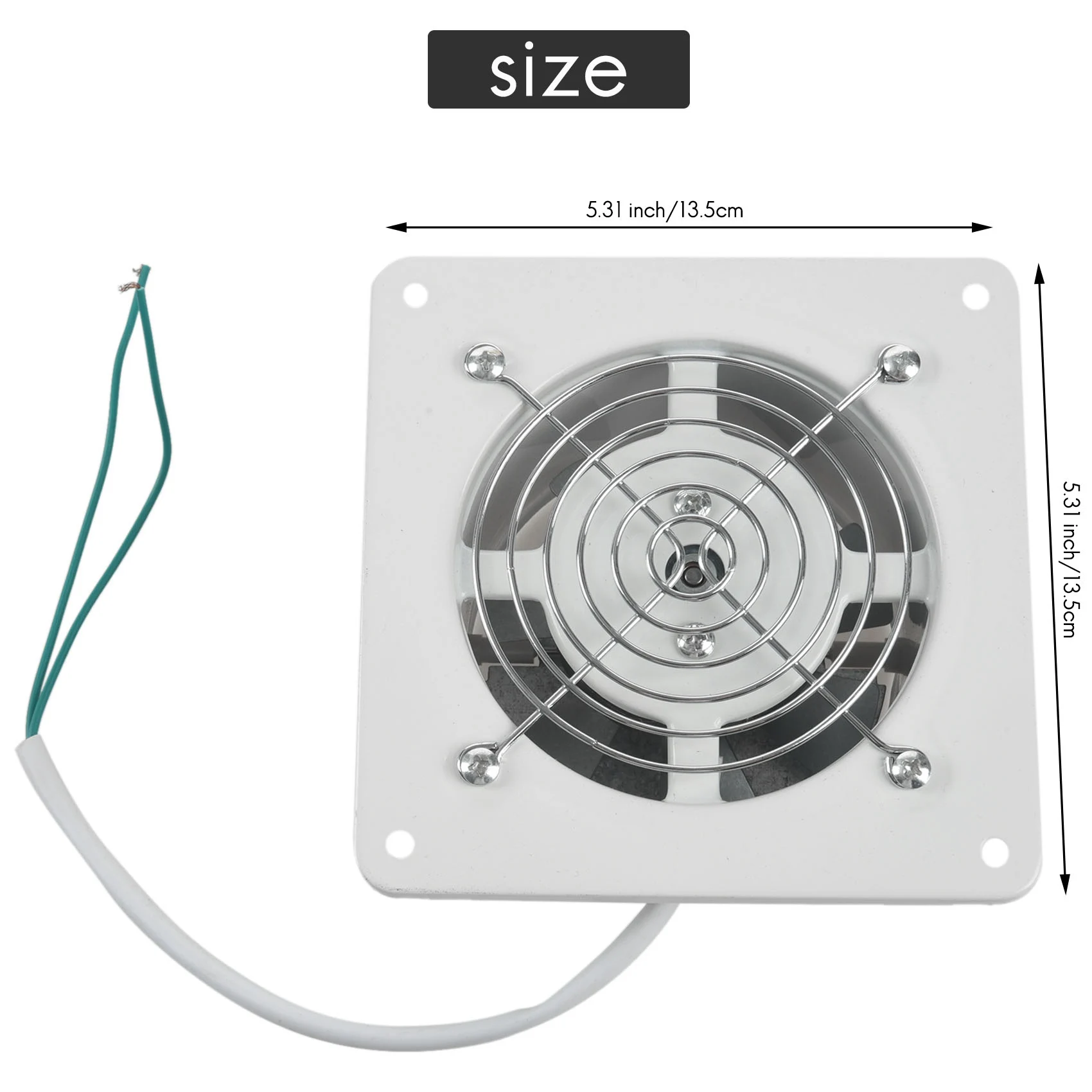 AEE3-4 Polegada 20w 220v exaustor de alta velocidade banheiro cozinha pendurado parede janela vidro pequeno ventilador extrator exaustão