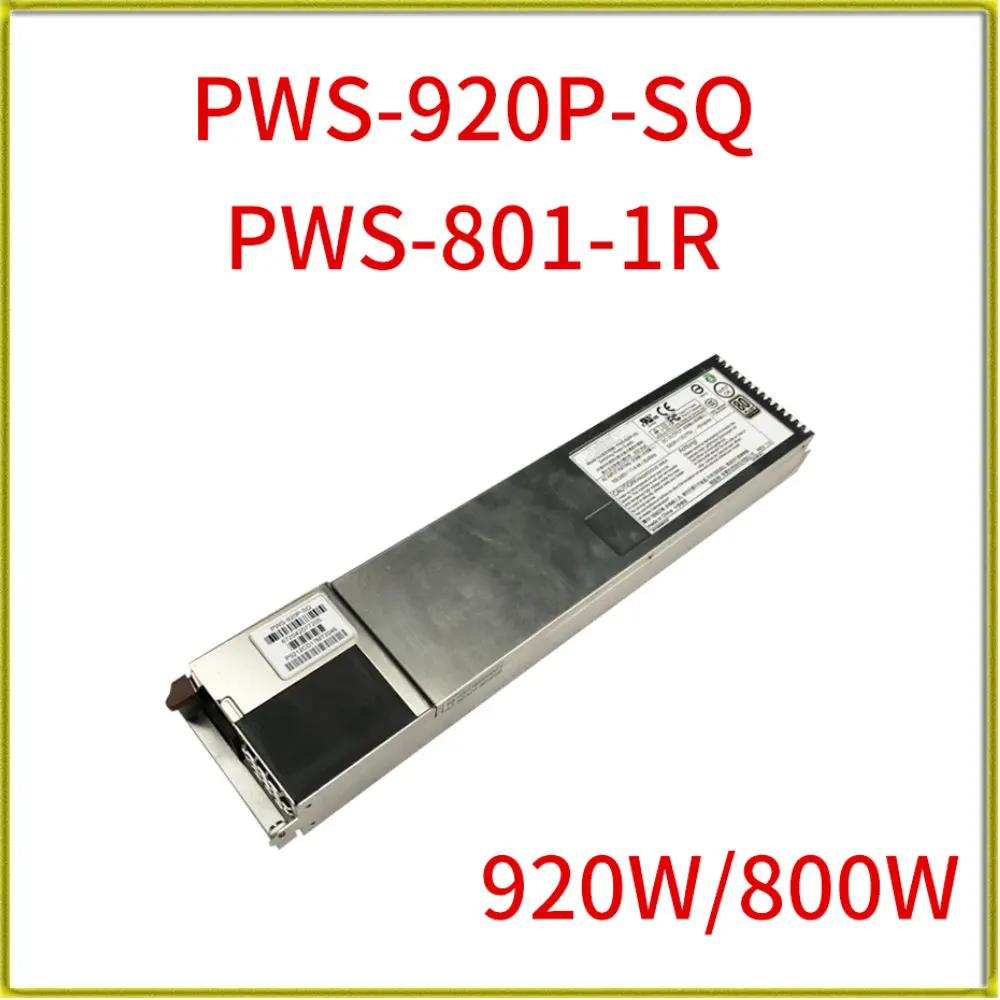 920W/800W PWS-920P-SQ/PWS-801-1R Server Switching Power Supply Redundant Power Supply Module for Supermicro Original